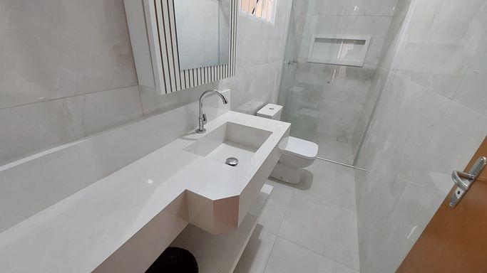 Banheiro Suíte  - Cidade Nova 2 - Santa Barbara d'Oeste