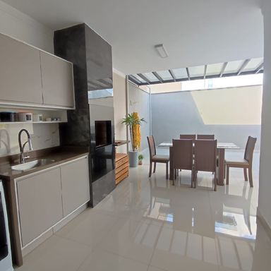 Área Gourmet - Parque Nova Carioba - Americana