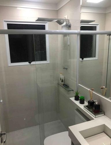 Banheiro - Condomínio Residencial Treviso - Santa Barbara d'Oeste