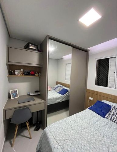 Quarto - Condomínio Residencial Treviso - Santa Barbara d'Oeste