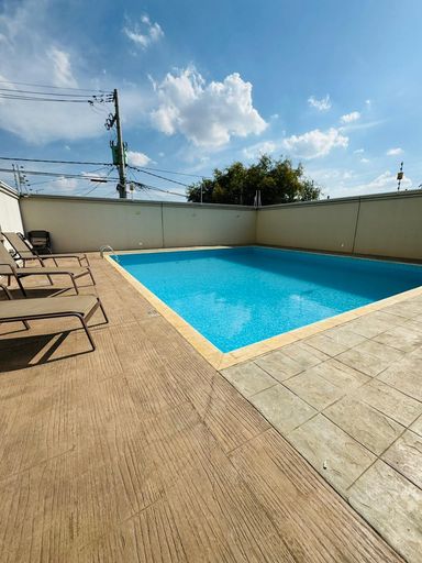 Área da Piscina - Victoria Residence - Americana