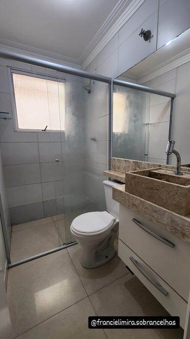 Banheiro - Condomínio Residencial Treviso - Santa Barbara d'Oeste