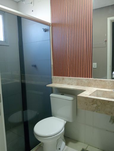 Banheiro Suíte - Villa Unitá Residencial - Americana