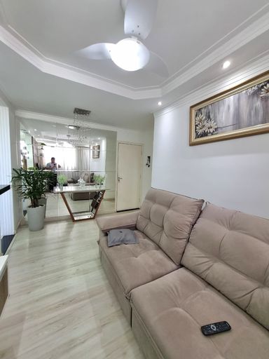 Sala - Condomínio Spazzio Amaretto - Americana