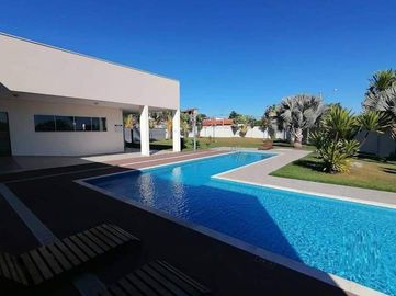 Área da Piscina  - Condomínio Residencial Treviso - Santa Barbara d'Oeste