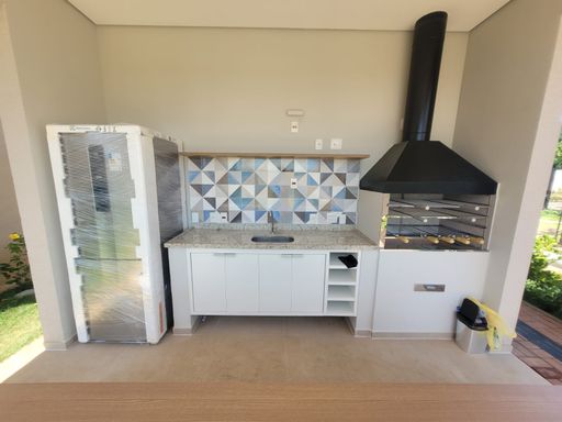 Área Gourmet - Condominio Villa Flora - Americana