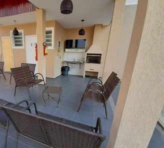 Área da Churrasqueira - Condominio Spazio Azurro - Americana