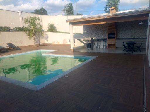 Área da Piscina - Condominio Dom Pietro - Santa Barbara d'Oeste