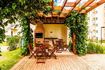 Área de Churrasco - Residencial Bosques da Itália - Americana