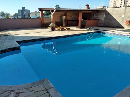 Área da Piscina - Edifício Residencial Tatiana - Americana