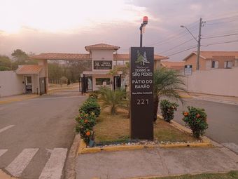 Fachada - Condomínio Terras De São Pedro - Pátio do Barão - Santa Barbara d'Oeste