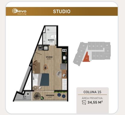 Planta baixa apartamento