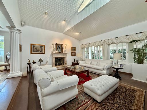 Linda vista para a área verde