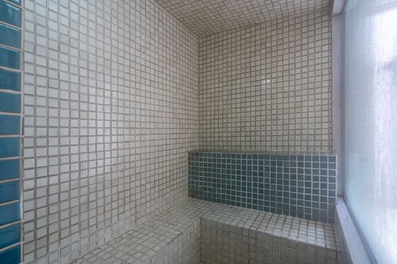 Sauna a vapor para renovar suas energias.