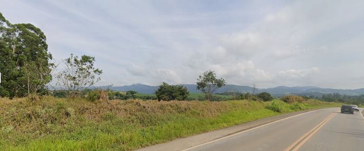 Entrada do terreno com vista panorâmica