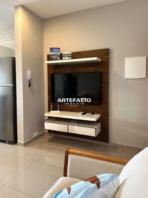  - Apartamento 2 Dormitórios Varanda Gourmet Mobiliado Piscina no Centro Ubatuba