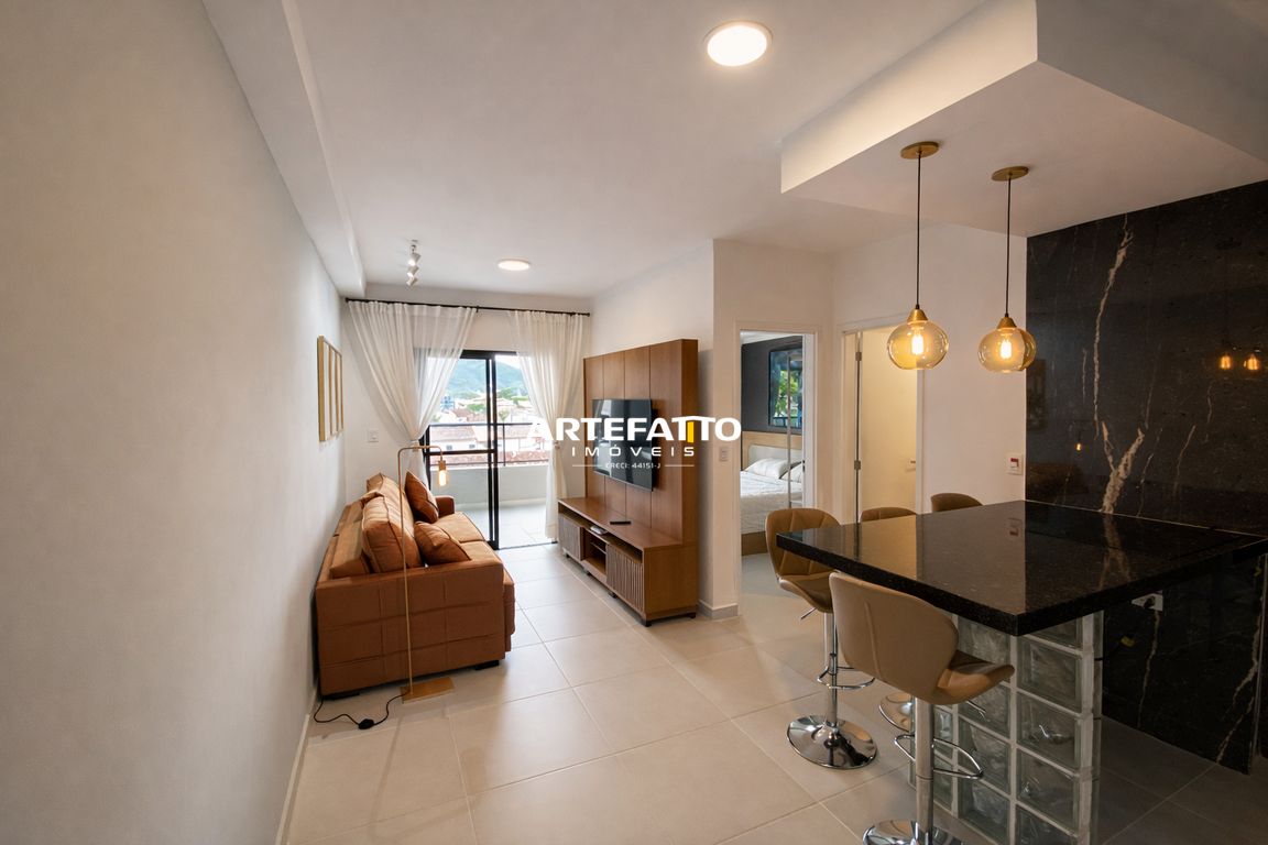 Apartamento à venda com 1 quarto, 48m² - Centro,Ubatuba 