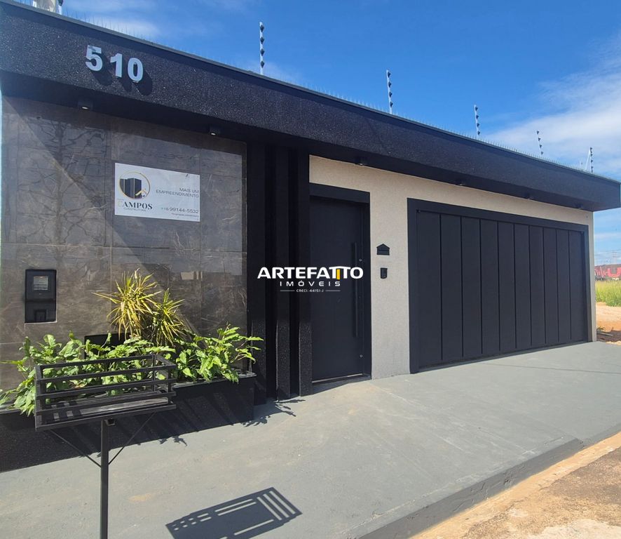 Casa à venda com 3 quartos, 128m² - Residencial Piamalim,Franca 