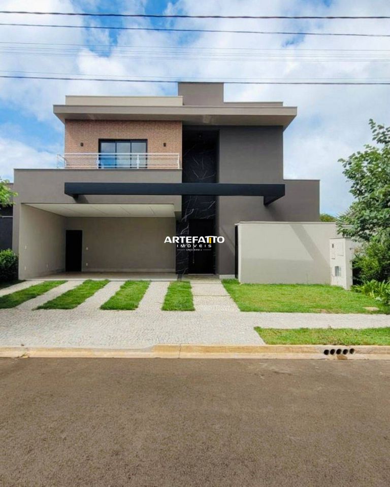 Casa à venda com 4 quartos, 256m² - Condomínio Villa Toscana,Franca 