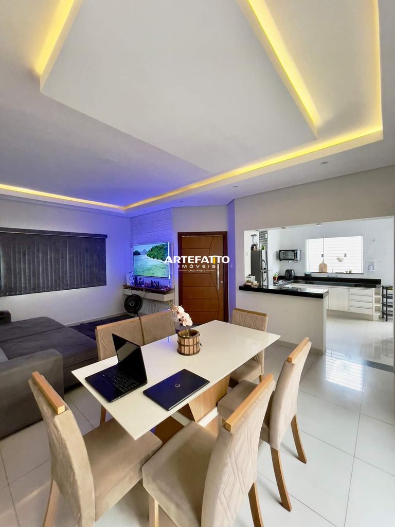 Casa à venda com 3 quartos, 140m² - Residencial Palermo,Franca 