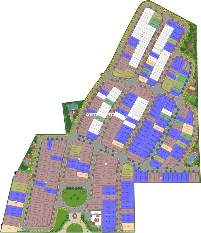 Terreno à venda - Condomínio Veredas de Franca,Franca 