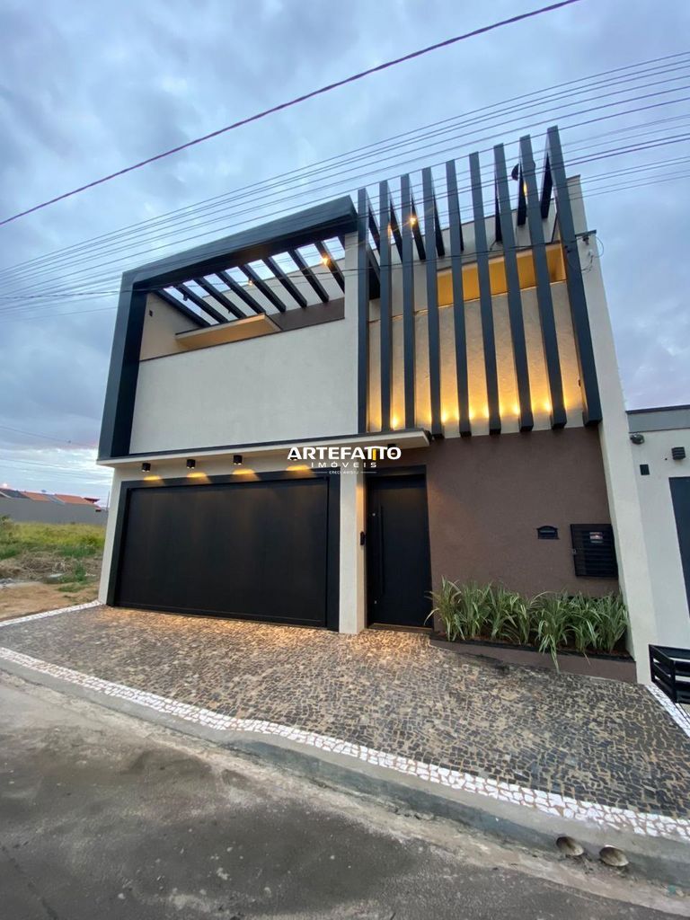 Sobrado à venda com 3 quartos, 190m² - Esplanada Primo Meneghetti II,Franca 