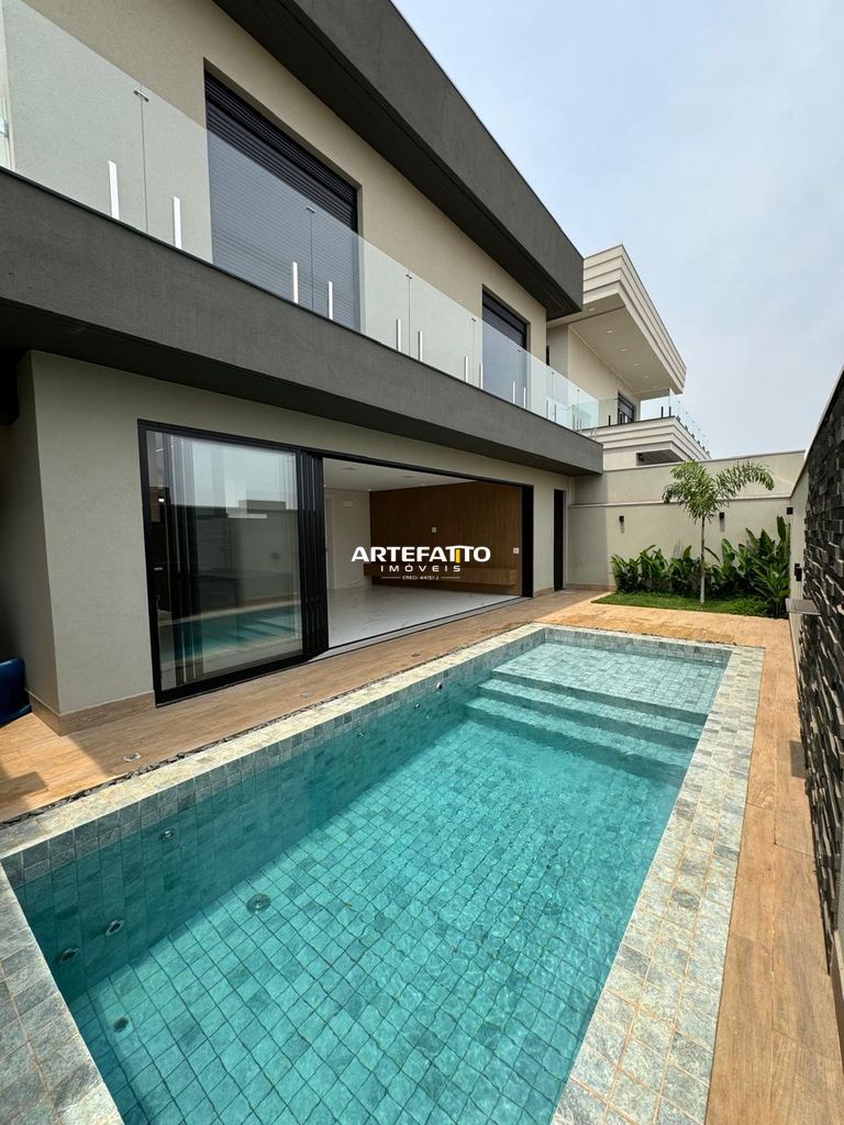 
				Casa de condomínio à venda, no Residencial Olivito, com 4 suítes.
			 - Imobiliária Artefatto Imóveis - Franca/SP