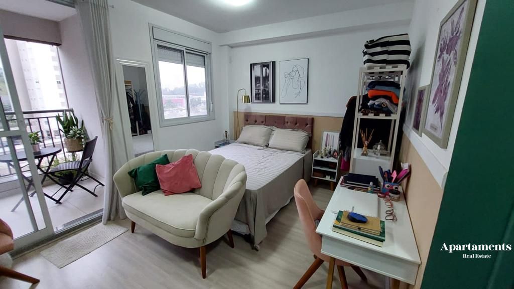 Apartamento para alugar com 1 quarto, 25m² - Vila Andrade,São Paulo 