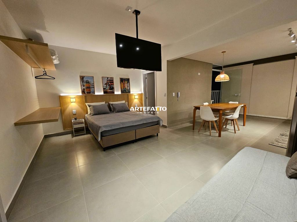 Apartamento à venda com 1 quarto, 40m² - Praia das Toninhas,Ubatuba 