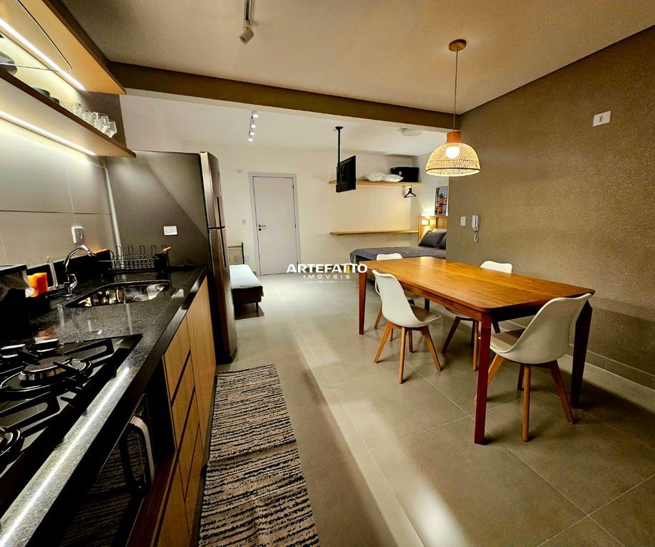 Apartamento à venda com 1 quarto, 40m² - Praia das Toninhas,Ubatuba 