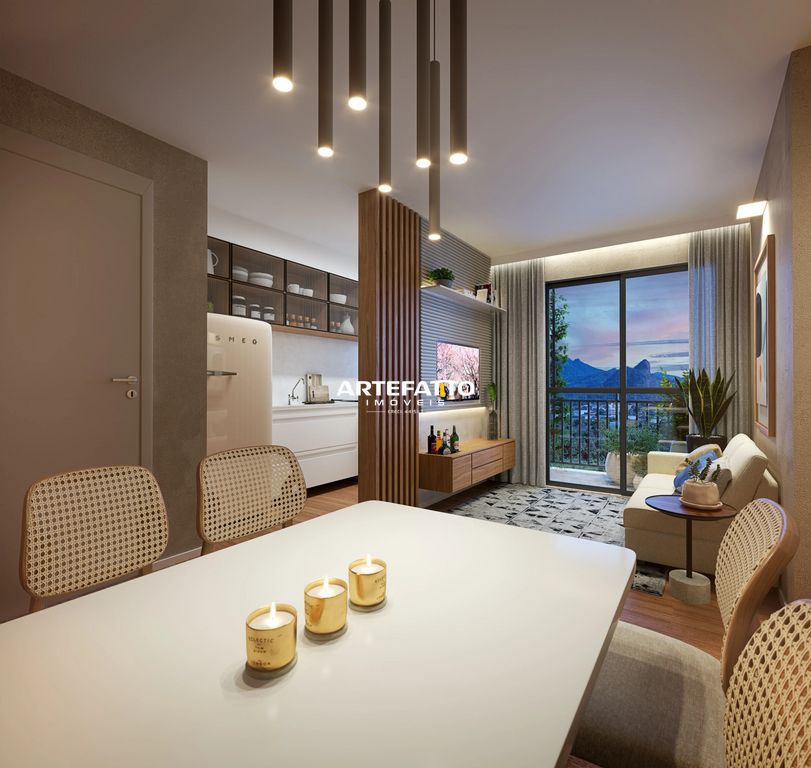 Apartamento à venda com 2 quartos, 50m² - Jardim Carolina,Ubatuba 