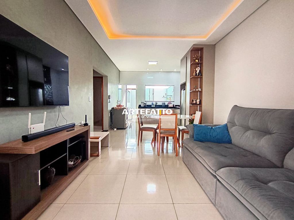 Belíssima casa à venda no em Patrocínio Paulista no bairro Residencial Paraíso 2 - Imobiliária Artefatto Imóveis - Franca/SP