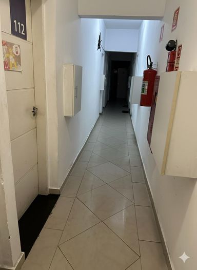 Hall de distribuição para as suítes