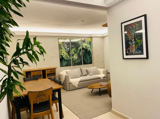 Sala 2 ambientes com varanda gourmet