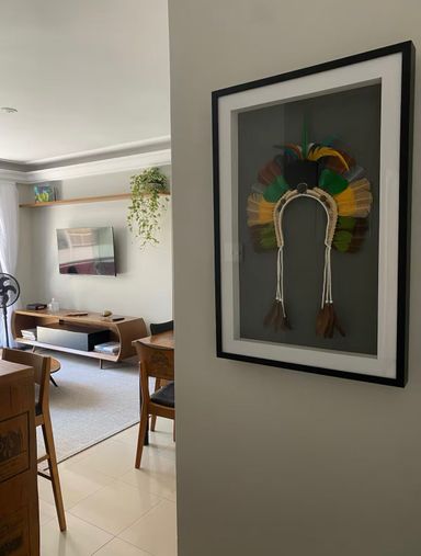 Hall de distribuição para os quartos