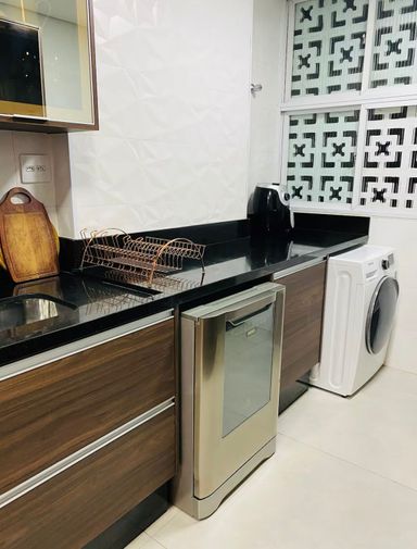 Cozinha e lavanderia