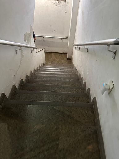 Acesso via escadaria