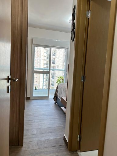 Suíte com varanda integrada