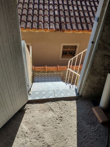 Acesso a laje com potencial de construir