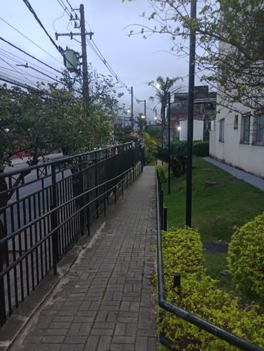 Rampa acessível cadeirante