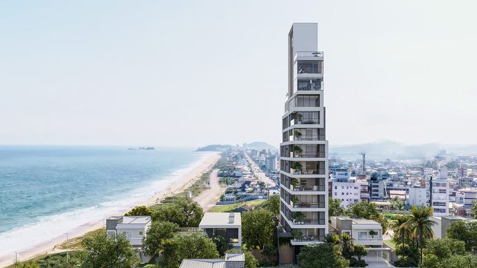 Localização - vista da praia