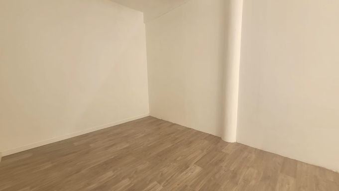 parte de trás da sala comercial