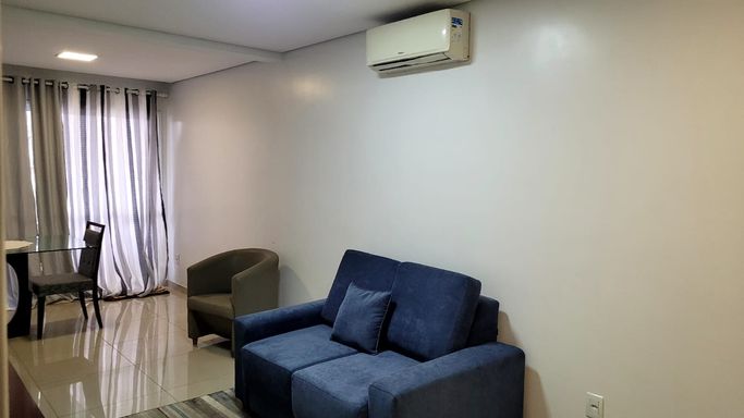 sala parte da tv e estar