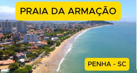 400 m da praia Armação