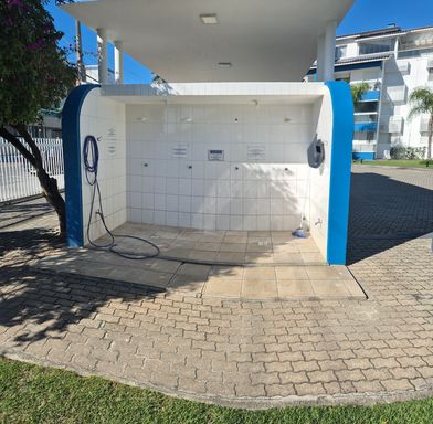 chuveiros externos