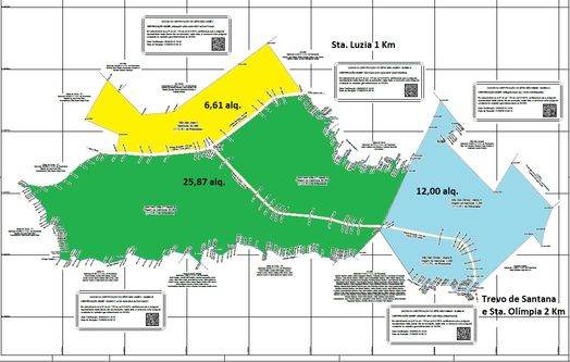 Area destacada em amarelo