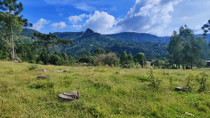 PASTO E VISTA DA COLINA