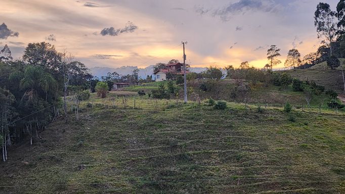 Lindo entardecer...