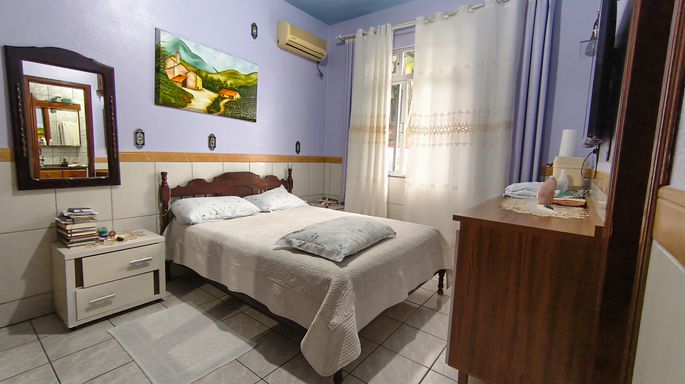 Quarto de casal - casa à venda em Águas Mornas/SC