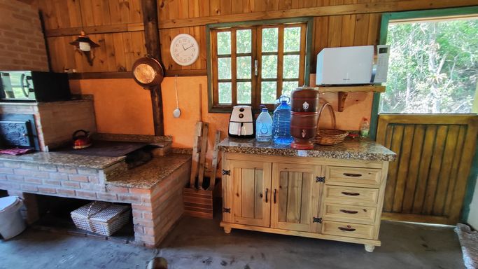 MVEL E FOGAO A LENHA